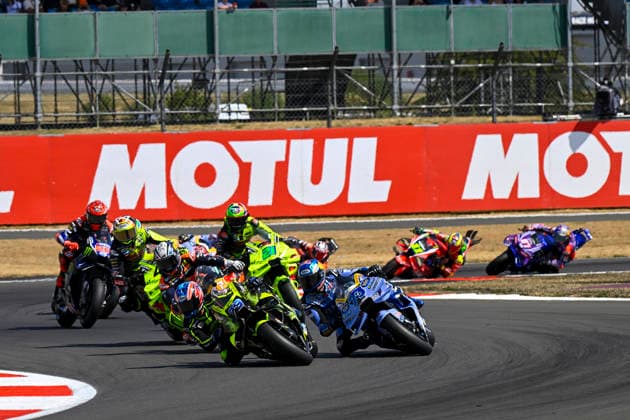 MOTO - MOTO GP - BRITISH GRAND PRIX 2026 79 OGURA Ai (jpn), Trackhouse MotoGP Team, Aprilia RS-GP26, action with 93 MARQUEZ Marc (spa), Ducati Lenovo Team, Ducati Desmosedici GP26 during the 2026 Qatar Airways Grand Prix of Great Britain on the Silverstone Circuit from August 7 to 9, 2026, in Silverstone, United Kingdom - SilverstoneUnited Kingdom  Copyright: xGIGIxSOLDANOx