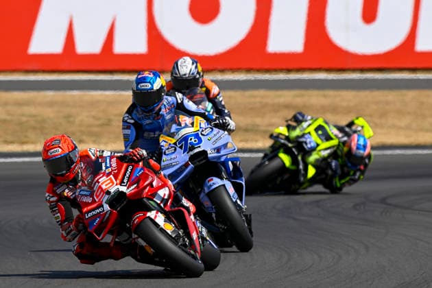 MOTO - MOTO GP - BRITISH GRAND PRIX 2026 93 MARQUEZ Marc (spa), Ducati Lenovo Team, Ducati Desmosedici GP26, action with 73 MARQUEZ Alex (spa), BK8 Gresini Racing MotoGP, Ducati Desmosedici GP26 during the 2026 Qatar Airways Grand Prix of Great Britain on the Silverstone Circuit from August 7 to 9, 2026, in Silverstone, United Kingdom - SilverstoneUnited Kingdom  Copyright: xGIGIxSOLDANOx