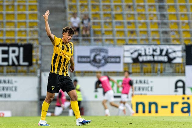 3.Liga: Alemannia Aachen - SC Verl; 09.08.2026 Faton Ademi (Alemannia Aachen, 36) bejubelt das Tor, 2:1 3.Liga: Alemannia Aachen - SC Verl; Tivoli, Aachen; 09.08.2026 DFB regulations prohibit any use of photographs as image sequences and or quasi video. *** 3rd Division: Alemannia Aachen vs. SC Verl, August 9, 2026. Faton Ademi (Alemannia Aachen, 36) celebrates the goal, 2-1, 3rd Division: Alemannia Aachen vs. SC Verl, Tivoli, Aachen, August 9, 2026. DFB regulations prohibit any use of photographs as image sequences and or quasi-video. Copyright: xBEAUTIFULxSPORTS Buriakovx