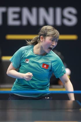 2026 WTT Europe Smash - Sweden - Qualifications Day 2 Su Tsz Tung of Hong Kong competes against Huang Yu-Jie of Taiwan during the Women s Singles - Qualifying Round 3 at the 2026 Europe Smash at the Baltiska Hallen in Malmo, Sweden, on August 9, 2026. Malmo Sweden  Copyright: xRemyxGrosx originalFilename:gros-europesm260809_npQ9S.jpg