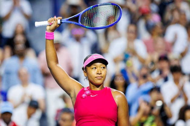 August 9, 2026, Toronto, On, Canada: Naomi Osaka of Japan waves to the crowd after her 6-4, 6-4, win over Leylah Fernandez of Canada during round of 16 National Bank Open Tennis action in Toronto, on Sunday, Aug. 9, 2026. Canada News - August 9, 2026  - ZUMAc35_ 20260809_zaf_c35_133 Copyright: xKeitoxNewmanx