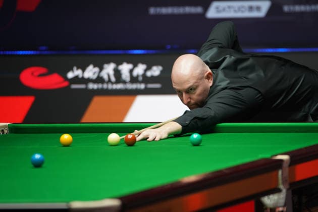 TAIYUAN, CHINA - AUGUST 09: Matthew Selt of England plays a shot in the first round match against Shaun Murphy of England on day 2 of the 2026 World Snooker Tour China Open at Taiyuan Binhe Sports Center on August 9, 2026 in Taiyuan, Shanxi Province of China.  Copyright: xTaixChengzhex 111659004971