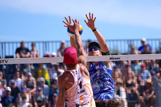 Nils Ehlers ( GER ) during the Beachvolleyball Elite 16 Tournament at Rennbahn Hamburg-Horn, Hamburg.  Copyright: xJuliaxKneisslx xSPPx Sportspressphoto_SPR203683