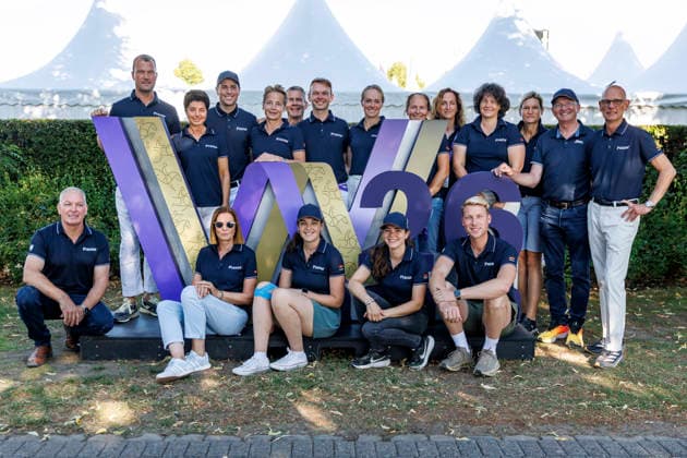 Equestrian sports, FEI World Championships in Aachen, photo opportunity