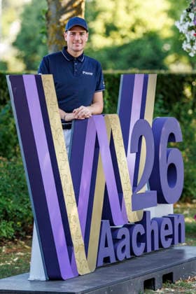 AACHEN - FEI World Championships 2026, AACHEN - FEI World Championships 2026 WANDRES Frederic (GER), Bluetooth Old 1st Horse Inspection Dressage Aachen, Reitstadion Soers 10. August 2026 - *** AACHEN FEI World Championships 2026, AACHEN FEI World Championships 2026 WANDRES Frederic GER, Bluetooth Old 1st Horse Inspection Dressage Aachen, Soers Equestrian Stadium, August 10, 2026
