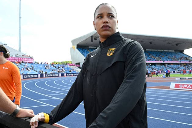 Birmingham , Leichtathletik, Athletics, Track and Field, EAA, Leichtathletik EM Birmingham 2026 European Championships birmingham 2026 , 10.08-17.08.2026, Alexander Stadium Birmingham, Grossbritannien , Kugelstossen Frauen, Shot Put Women, Yemisi Mabry Deutschland, Germany GER Copyright Gladys Chai von der Laage *** Birmingham, Track and Field, Athletics, EAA, 2026 European Athletics Championships in Birmingham, August 10–17, 2026, Alexander Stadium, Birmingham, Great Britain, Women’s Shot Put, Yemisi Mabry, Germany (GER) Copyright Gladys Chai von der Laage