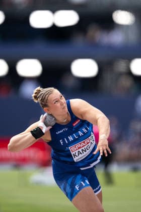 260810 Emilia Kangas of Finland competes in women™s shot put during day 1 of the 2026 European Athletics Championships on August 10, 2026 in Birmingham. Photo: Maxim Thore BILDBYRAN kod MT MT1064 friidrott athletics friidrett friidrotts-em em friidretts-em 2026 european athletics championships 1 bbeng shot put kula kulestot *** August 10, 2026: Emilia Kangas of Finland competes in the women’s shot put during Day 1 of the 2026 European Athletics Championships on August 10, 2026 in Birmingham. Photo by Maxim Thore. BILDBYRAN code MT MT1064 track and field athletics friidrett friidrotts em em friidretts em 2026 European Athletics Championships 1 bbeng shot put kula kulestot  Copyright: MAXIMxTHORE BB260810MT009