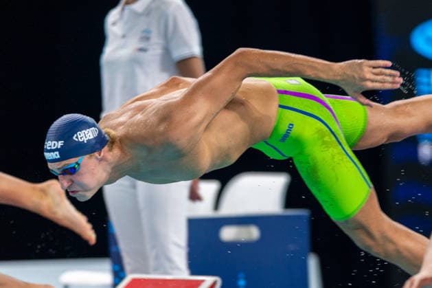 SWIMMING - EAC 2026 PARIS,FRANCE,10.AUG.26 - SWIMMING - European Aquatics Championships Paris 2026, . Image shows Christian Giefing (AUT).  GEPAxpictures xPhilippxBrem