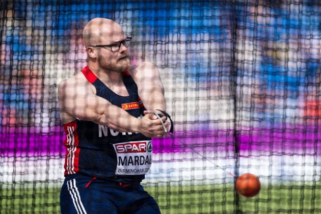 260810 Thomas Mardal of Norway competes in men s hammer throw during day 1 of the 2026 European Athletics Championships on August 10, 2026 in Birmingham. Photo: Mathias Bergeld BILDBYRAN kod MB MT1064 friidrott athletics friidrett friidrotts-em em friidretts-em 2026 european athletics championships 1 bbeng hammer throw slegge slägga *** August 10, 2026: Thomas Mardal of Norway competes in the men’s hammer throw during Day 1 of the 2026 European Athletics Championships on August 10, 2026 in Birmingham. Photo by Mathias Bergeld, BILDBYRAN, code MB MT1064. track and field, athletics, friidrett, friidrotts EM, 2026 European Athletics Championships, 1 BBENG, hammer throw, slegge, slägga  Copyright: MATHIASxBERGELD BB260810MB002