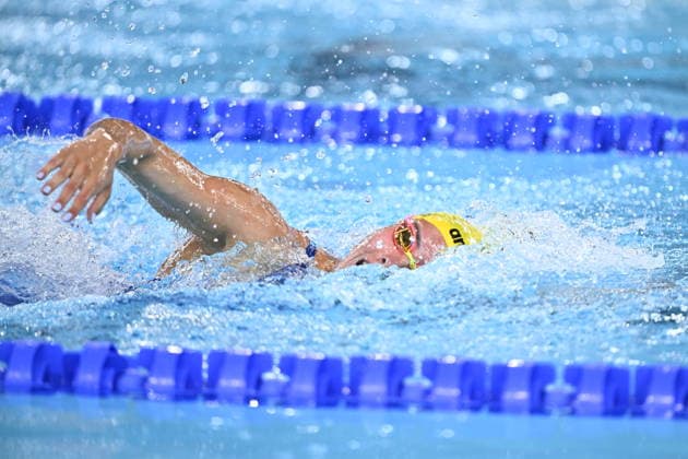 PARIS, FRANKRIKE 20260810 under Sim-EM i Paris. ***Bilden ingar i SPORTPAKET. För övriga BETALBILD*** PARIS FRANKRIKE x10430x *** PARIS, FRANCE 20260810 during the European Swimming Championships in Paris ***This image is included in the SPORTS PACKAGE; for other images, see PAID CONTENT*** PARIS, FRANCE x10430x  Copyright: xChristinexOlsson TTx SIM-EM 2026 PARIS