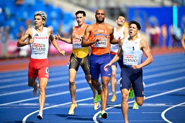 European Athletics Championships Birmingham 2026 - day 1 BIRMINGHAM, ENGLAND - AUGUST 10 : Clarke Ryan (NED) in action during the 800m on day 1 of the Birmingham 2026 European Athletics Championships on August 10, 2026 in Birmingham, England, 10 08 2026 Birmingham ENGLAND  Copyright: xTomasxSiskx