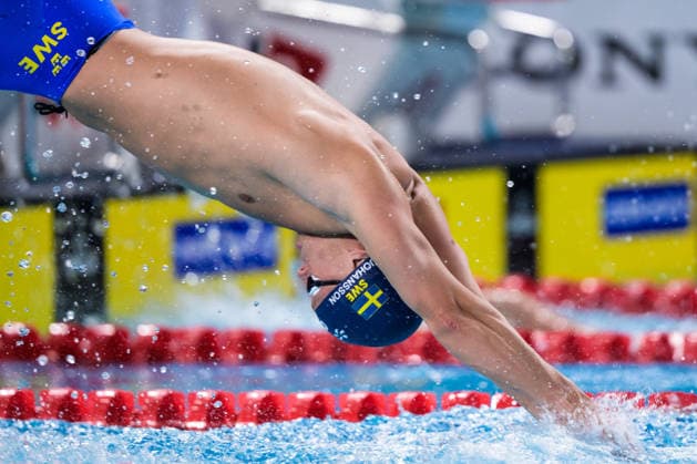 260810 Victor Johansson of Sweden competes in men™s 4x200 meters freestyle swimming relay heats during day eleven of the 2026 European Aquatics Championships on August 10, 2026 in Saint-Denis. Photo: Joel Marklund BILDBYRAN kod JM JM0838 bbeng simning swimming svomming 2026 european aquatics championships em lagkapp Sverige Sweden *** August 10, 2026: Victor Johansson of Sweden competes in the men’s 4x200-meter freestyle swimming relay heats during day eleven of the 2026 European Aquatics Championships on August 10, 2026 in Saint Denis. Photo by Joel Marklund. BILDBYRAN code JM JM0838 bbeng swimming 2026 European Aquatics Championships European Championships relay Sweden  Copyright: JOELxMARKLUND BB260810JM108