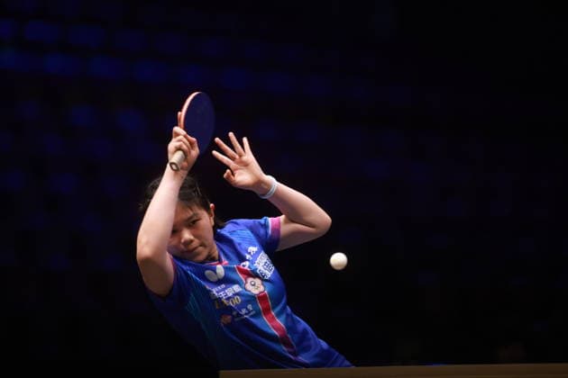 2026 WTT Europe Smash - Sweden - Main Draw Yeh Yi-Tian of Taiwan competes against Honoka Hashimoto of Japan during the Women s Singles Round of 64 at the 2026 Europe Smash at the Malmo Arena in Malmo, Sweden, on August 10, 2026. Malmo Sweden  Copyright: xRemyxGrosx originalFilename:gros-europesm260810_npcHq.jpg