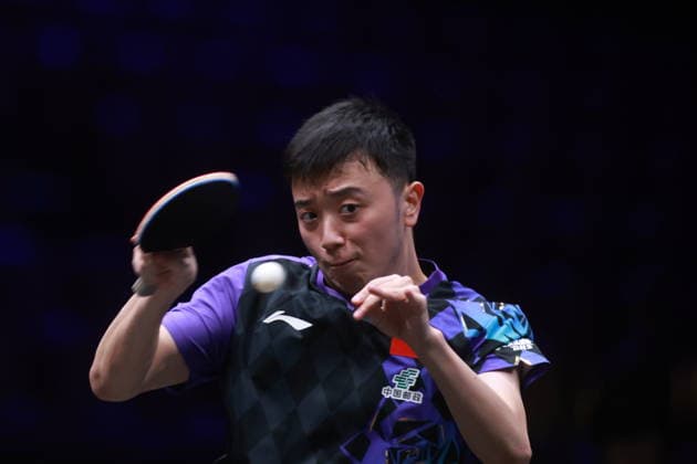 2026 WTT Europe Smash - Sweden - Main Draw Chen Yuanyu of China competes against Lin Shidong of China during the Men s Singles Round of 64 at the 2026 Europe Smash at the Malmo Arena in Malmo, Sweden, on August 10, 2026. Malmo Sweden  Copyright: xRemyxGrosx originalFilename:gros-europesm260810_npPlc.jpg