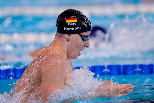 France, Paris, Centre Aquatique Olympique Metropole du Grand Paris, 10.08.2026, European Aquatics Championships Artistic Swimming, Day 11, Morning Session, Finn Hammer of Germany, Photo by Eibner Pressefoto Tino Henschel European Aquatics Championships Artistic Swimming, Day 11, Morning Session Paris *** France, Paris, Centre Aquatique Olympique Metropole du Grand Paris, August 10, 2026, European Aquatics Championships – Artistic Swimming, Day 11, Morning Session, Finn Hammer of Germany, Photo by Eibner Pressefoto Tino Henschel, European Aquatics Championships – Artistic Swimming, Day 11, Morning Session, Paris Copyright: xEibnerxPressefotox