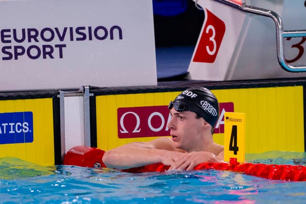 France, Paris, Centre Aquatique Olympique Metropole du Grand Paris, 10.08.2026, European Aquatics Championships Artistic Swimming, Day 11, Morning Session, Cedric Buessing of Germany, Photo by Eibner Pressefoto Tino Henschel European Aquatics Championships Artistic Swimming, Day 11, Morning Session Paris *** France, Paris, Centre Aquatique Olympique Metropole du Grand Paris, August 10, 2026, European Aquatics Championships—Artistic Swimming, Day 11, Morning Session, Cedric Buessing of Germany, Photo by Eibner Pressefoto Tino Henschel European Aquatics Championships Artistic Swimming, Day 11, Morning Session, Paris Copyright: xEibnerxPressefotox