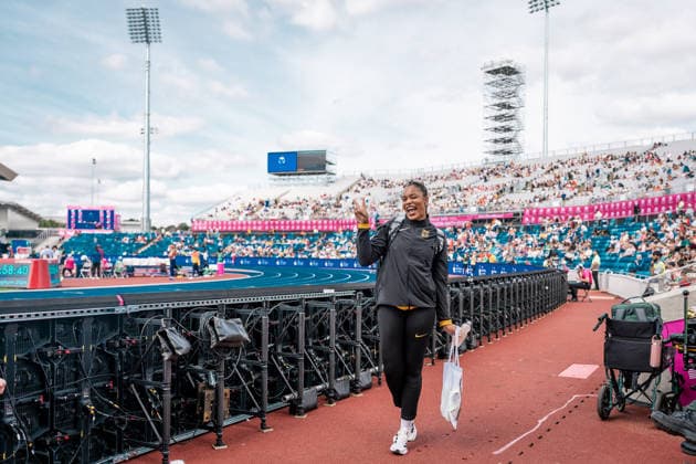 Yemisi Mabry (MTG Mannheim, Kugelstossen Frauen), GBR, Leichtathletik, Athletics, European Athletics Championships 2026, Leichtathletik Europameisterschaft 2026, Birmingham 2026, 09.08.2026, GBR, Leichtathletik, Athletics, European Athletics Championships 2026, Leichtathletik Europameisterschaft 2026, Birmingham 2026, 09.08.2026 Birmingham *** Yemisi Mabry, MTG Mannheim, Women s Shot Put, GBR, Track and Field, Athletics, 2026 European Athletics Championships, 2026 European Track and Field Championships, Birmingham 2026, August 9, 2026, GBR, Track and Field, Athletics, 2026 European Athletics Championships, 2026 European Track and Field Championships, Birmingham 2026, August 9, 2026, Birmingham Copyright: xStefanxMayerx EP_SMR