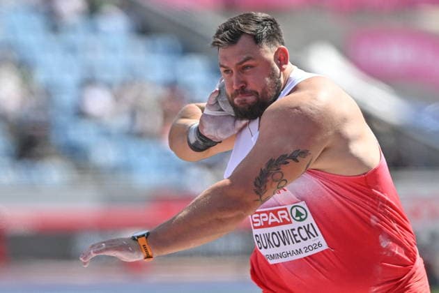 2026.08.10 Birmingham Lekkoatletyka Mistrzostwa Europy N z Konrad Bukowiecki Foto Michal Laudy PressFocus 2026.08.10 Birmingham Athletics European Athletics Championships Konrad Bukowiecki Credit: Michal Laudy PressFocus NEWSPIX.PL --- newspix.pl 
