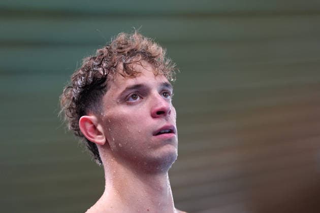Ludovico Viberti from Italy at the Swimming European Aquatics Championships Paris 2026, Paris, August 10, 2026 .  Copyright: xGianxMattiaxD Alberto LaPressex