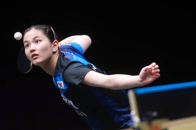 2026 WTT Europe Smash - Sweden - Main Draw Kim Nayeong of South Korea competes against Amy Wang of the United States during the Women s Singles Round of 64 at the 2026 Europe Smash at the Malmo Arena in Malmo, Sweden, on August 10, 2026. Malmo Sweden  Copyright: xRemyxGrosx originalFilename:gros-europesm260810_npNqJ.jpg