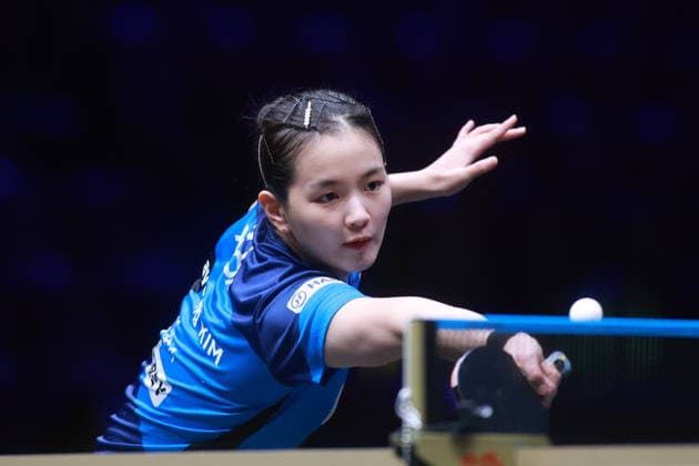 2026 WTT Europe Smash - Sweden - Main Draw Kim Nayeong of South Korea competes against Amy Wang of the United States during the Women s Singles Round of 64 at the 2026 Europe Smash at the Malmo Arena in Malmo, Sweden, on August 10, 2026. Malmo Sweden  Copyright: xRemyxGrosx originalFilename:gros-europesm260810_npMea.jpg