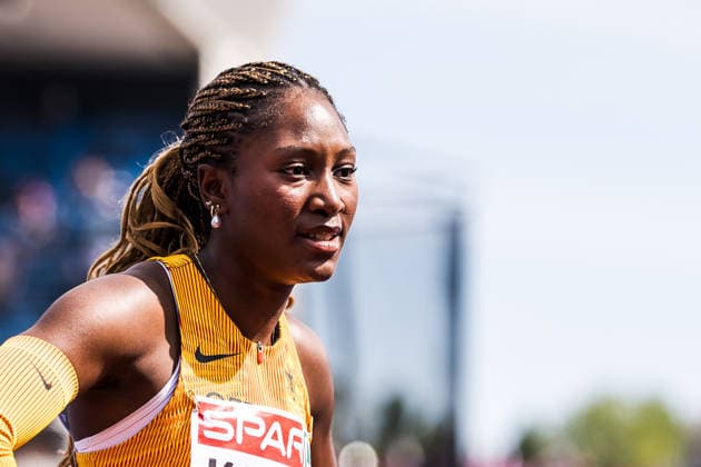 European Athletics Championships; Birmingham, 10.08.2026 BIRMINGHAM, UNITED KINGDOM - AUGUST 10: Chelsea Kadiri (GER - Germany) after the first round of the womens 100 m on August 10, 2026 in Birmingham, United Kingdom. *** European Athletics Championships, Birmingham, August 10, 2026 BIRMINGHAM, UNITED KINGDOM AUGUST 10 Chelsea Kadiri GER Germany after the first round of the women s 100-meter dash on August 10, 2026, in Birmingham, United Kingdom Copyright: xBEAUTIFULxSPORTS UlfxSchillerx