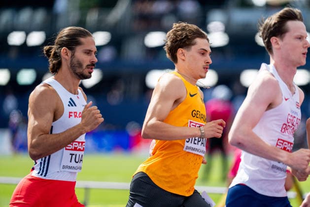 10.08.2026, GBR, Leichtathletik, Europameisterschaft 2026, Morgensession Tag 1, Birmingham Alexander Stepanov ( Deutschland ), 800 Meter Herren, Vorlauf Birmingham Alexander Stadium England Großbritannien *** August 10, 2026, GBR, Track and Field, 2026 European Championships, Morning Session, Day 1, Birmingham Alexander Stepanov (Germany), Men s 800 Meters, Heats, Birmingham Alexander Stadium, England, Great Britain Copyright: xNordphoto Memmlerx