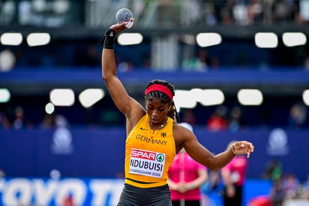 Nina NDUBUISI (Germany, SG Schorndorf 1846, SHOT PUT Women) GBR, European Athletics Championships, Athletics, 10.08.2026, GBR, European Athletics Championships, Athletics, 10.08.2026, Birmingham *** Nina NDUBUISI, Germany, SG Schorndorf 1846, Women s Shot Put, GBR, European Athletics Championships, Track and Field, August 10, 2026, GBR, European Athletics Championships, Track and Field, August 10, 2026, Birmingham Copyright: xEibnerxPressefoto JanxPapenfussx EP_JPS