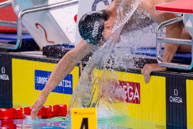 France, Paris, Centre Aquatique Olympique Metropole du Grand Paris, 10.08.2026, European Aquatics Championships Artistic Swimming, Day 11, Morning Session, Luca Nik Armbruster, SG Neukoelln Berlin, Germany, Photo by Eibner Pressefoto Tino Henschel European Aquatics Championships Artistic Swimming, Day 11, Morning Session Paris *** France, Paris, Centre Aquatique Olympique Metropole du Grand Paris, August 10, 2026, European Aquatics Championships – Artistic Swimming, Day 11, Morning Session, Luca Nik Armbruster, SG Neukölln Berlin, Germany, Photo by Eibner Pressefoto Tino Henschel European Aquatics Championships Artistic Swimming, Day 11, Morning Session, Paris Copyright: xEibnerxPressefotox