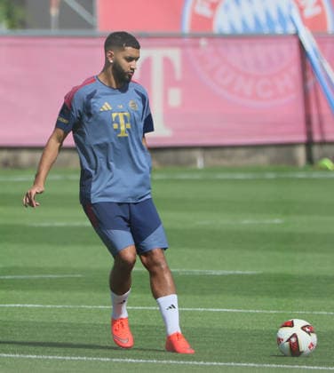 10.08.2026, FC Bayern Training , Saebenerstrasse Muenchen, Fussball, im Bild: Ismael Saibari (FC Bayern Muenchen) *** August 10, 2026, FC Bayern Training, Saebenerstrasse, Munich, Soccer, Sports, Pictured: Ismael Saibari, FC Bayern Munich