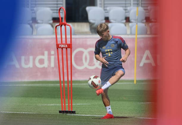 Football, Bundesliga 1, FC Bayern Munich, Training
