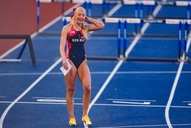 EM i friidrett utendors 2026 - Dag 1 Birmingham, England 20260810. Lovise Skarbovik Andresen in the women s 100 meter hurdles trial during the European Athletics Championships 2026 at Alexander Stadium in Birmingham on Monday. Photo: Beate Oma Dahle NTB Birmingham England EDITORIAL USE ONLY. RESTRICTED USE FOR BETTING COMPANIES Ref:_SPO9fX3ytgpCSc.jpg *** 2026 European Outdoor Athletics Championships, Day 1, Birmingham, England, August 10, 2026. Lovise Skarbovik Andresen in the women’s 100-meter hurdles trial during the 2026 European Athletics Championships at Alexander Stadium in Birmingham on Monday. Photo: Beate Oma Dahle, NTB, Birmingham, England. EDITORIAL USE ONLY. RESTRICTED USE FOR BETTING. COMCOMPANIES  Copyright: xBeatexOmaxDahlex xNTBx