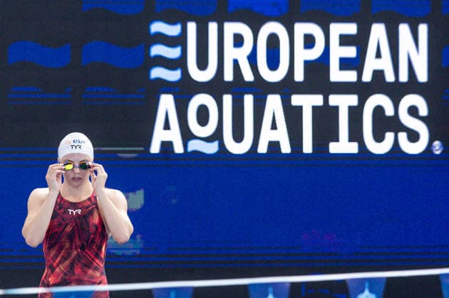 European Aquatics Championships Swimming Day 1 Adela Piskorska during European Aquatics Championships Swimming Day 1 in Paris, France, on August 10, 2026 Paris France  Copyright: xFotoxOlimpikx originalFilename:jastrzebowski-european260810_npZGb.jpg