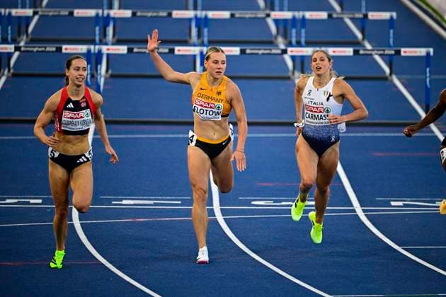 Lia FLOTOW (Germany, 1. LAV Rostock, 100m HURDLES Women) GBR, European Athletics Championships, Athletics, 10.08.2026, GBR, European Athletics Championships, Athletics, 10.08.2026, Birmingham *** Lia FLOTOW Germany, 1 LAV Rostock, Women s 100m Hurdles GBR, European Athletics Championships, Track and Field, August 10, 2026, GBR, European Athletics Championships, Track and Field, August 10, 2026, Birmingham Copyright: xEibnerxPressefoto JanxPapenfussx EP_JPS
