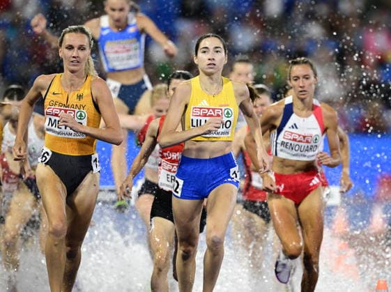 BIRMINGHAM, UNITED KINGDOM 20260810 Emilia Lillemo during the women s 3000m steeplechase trials at the European Athletics Championships at Alexander Stadium in Birmingham. *** The image is included in the SPORTS PACKAGE. For others PAID IMAGE. *** BIRMINGHAM UK x10030x *** BIRMINGHAM, UNITED KINGDOM 20260810 Emilia Lillemo during the women’s 3000m steeplechase trials at the European Athletics Championships at Alexander Stadium in Birmingham *** The image is included in the SPORTS PACKAGE. For other uses, PAID IMAGE *** BIRMINGHAM, UK x10030x  Copyright: xJonasxEkströmer TTx EUROPEAN ATHLETICS CHAMPIONSHIPS 2026