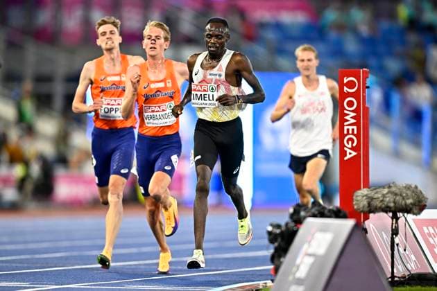 European Athletics Championships Birmingham 2026 - day 1 BIRMINGHAM, ENGLAND - AUGUST 10 : Kimeli Isaac (BEL) in action during the 5000m on day 1 of the Birmingham 2026 European Athletics Championships on August 10, 2026 in Birmingham, England, 10 08 2026 Birmingham ENGLAND  Copyright: xTomasxSiskx