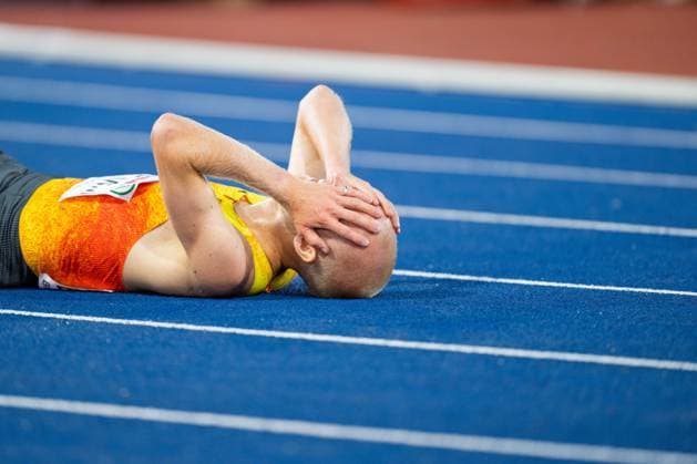BIRMINGHAM, UNITED KINGDOM - AUGUST 10: Florian Bremm of Germany Men s 5000m during the European Athletics Championships at Alexander Stadium on August 10, 2026 in Birmingham, United Kingdom. England United Kingdom Copyright: xBEAUTIFULxSPORTS TobiasxLacknerx
