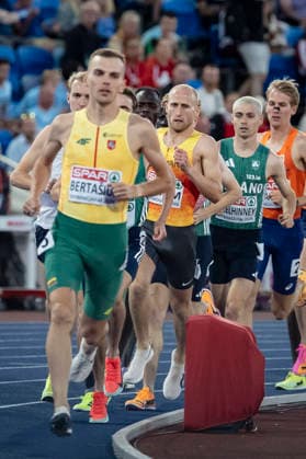 BIRMINGHAM, GREAT BRITAIN - AUGUST 10, 2026 : Florian BREMM (GER Germany) competing in the 5000m final during the European Athletics Championships at Alexander Stadium on August 10, 2026 in Birmingham, Great Britain. Nordrhein-Westfalen Great Britain Copyright: xLeahxKohringx