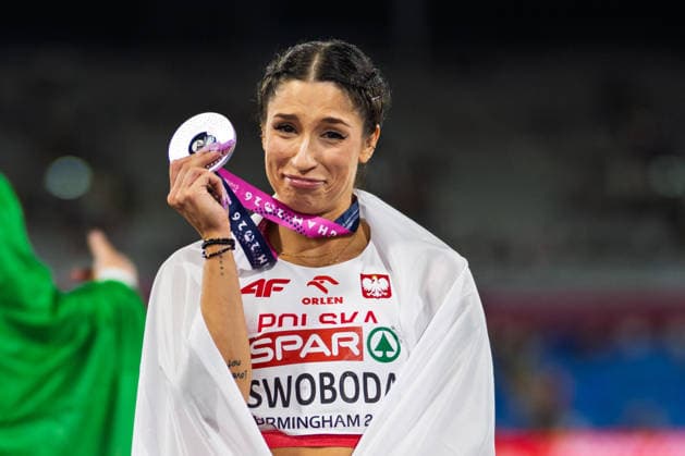 BIRMINGHAM, UNITED KINGDOM - AUGUST 10: Ewa Swoboda of Poland Women s 100m during the European Athletics Championships at Alexander Stadium on August 10, 2026 in Birmingham, United Kingdom. England United Kingdom Copyright: xBEAUTIFULxSPORTS TobiasxLacknerx