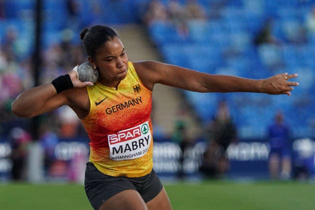 Birmingham , Leichtathletik, Athletics, Track and Field, EAA, Leichtathletik EM Birmingham 2026 European Championships birmingham 2026 , 10.08-17.08.2026, Alexander Stadium Birmingham, Grossbritannien , Kugelstossen Frauen, Shot Put Women, Final Finale, Yemisi Mabry, Deutschland, Germany GER Copyright Gladys Chai von der Laage *** Birmingham, Track and Field, Athletics, EAA, 2026 European Athletics Championships in Birmingham, August 10–17, 2026, Alexander Stadium, Birmingham, Great Britain, Women’s Shot Put, Final, Yemisi Mabry, Germany, GER Copyright Gladys Chai von der Laage