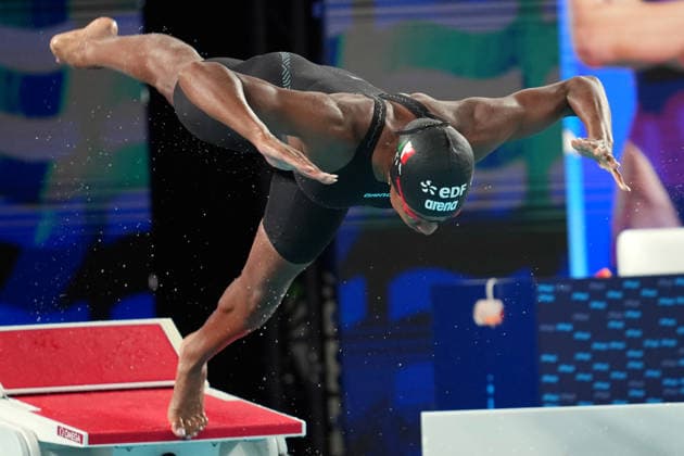 Sara Curtis from Italy at the Swimming European Aquatics Championships Paris 2026, Paris, August 10, 2026 .  Copyright: xGianxMattiaxD Alberto LaPressex