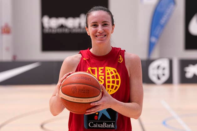 Basketball, Women, Spanish national team, press conference in Madrid