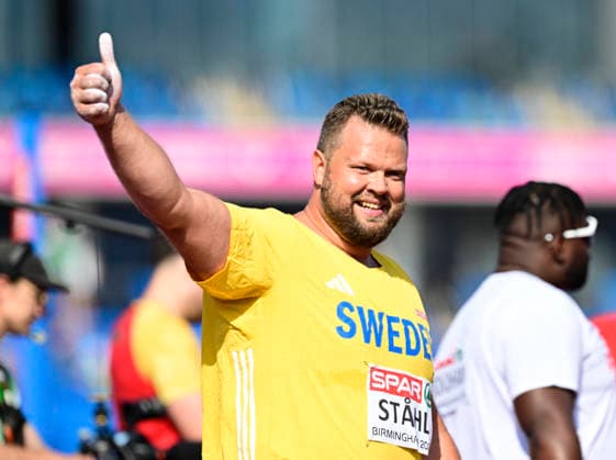 BIRMINGHAM, UNITED KINGDOM 20260811 Discus thrower Daniel Stahl, during the European Athletics Championships at Alexander Stadium in Birmingham. *** The image is included in the SPORTS PACKAGE. For others PAID IMAGE. *** BIRMINGHAM UK x10030x *** BIRMINGHAM, UNITED KINGDOM 20260811 Discus thrower Daniel Stahl, during the European Athletics Championships at Alexander Stadium in Birmingham *** The image is included in the SPORTS PACKAGE. For other uses, PAID IMAGE *** BIRMINGHAM, UK x10030x  Copyright: xJonasxEkströmer TTx FRIIDROTTS-EM 2026