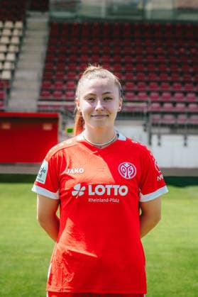 Maja Pageler - Fussball, Frauen, 1. Bundesliga - Porträttermin 2026 2027 - 1. FSV Mainz 05 - 16.07.26 *** Maja Pageler Soccer, Women s, 1st Bundesliga Profile 2026 2027 1 FSV Mainz 05 07 16 26