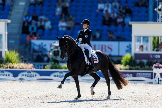 Equestrian sports, World Championships in Aachen, dressage