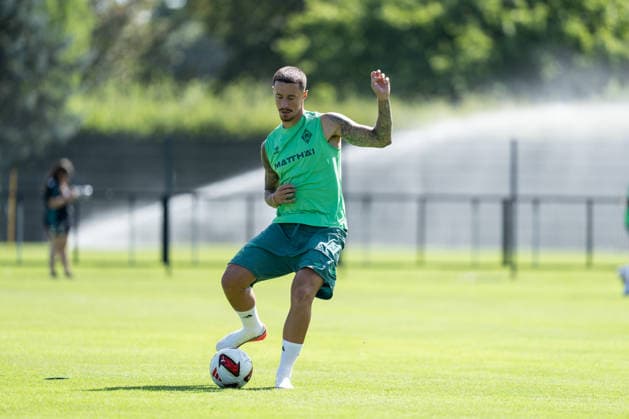 Football, Bundesliga 1, SV Werder Bremen, training camp in Harsewinkel