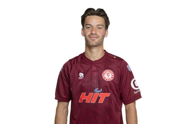David Savic , DFB 3. Liga 2026 2027, SC Fortuna Koeln, Media Day, 13.07.2026, Foto: Vera Loitzsch picture-alliance DFB SC Fortuna Koeln 2026 Studio Portraits