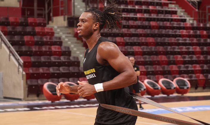 Ludwigsburg , Basketball Training MHP Riesen Ludwigsburg , Keeshawn Kellman *** Ludwigsburg, MHP Riesen Ludwigsburg Basketball Practice, Keeshawn Kellman
