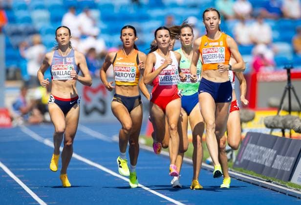 BIRMINGHAM - Femke Broeders-Bol in action in the 800 meters qualification during the second day of the European Athletics Championships. IRIS VAN DEN BROEK ANP xVIxANPxSportx xxANPxIVx 565262448 originalFilename: 565262448.jpg