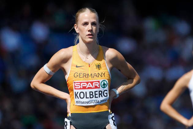 BIRMINGHAM, GREAT BRITAIN - AUGUST 11, 2026 : Majtie KOLBERG (GER Germany) competing in the 800m (R1) during the European Athletics Championships at Alexander Stadium on August 11, 2026 in Birmingham, Great Britain. Oregon Great Britain Copyright: xAxelxKohringx